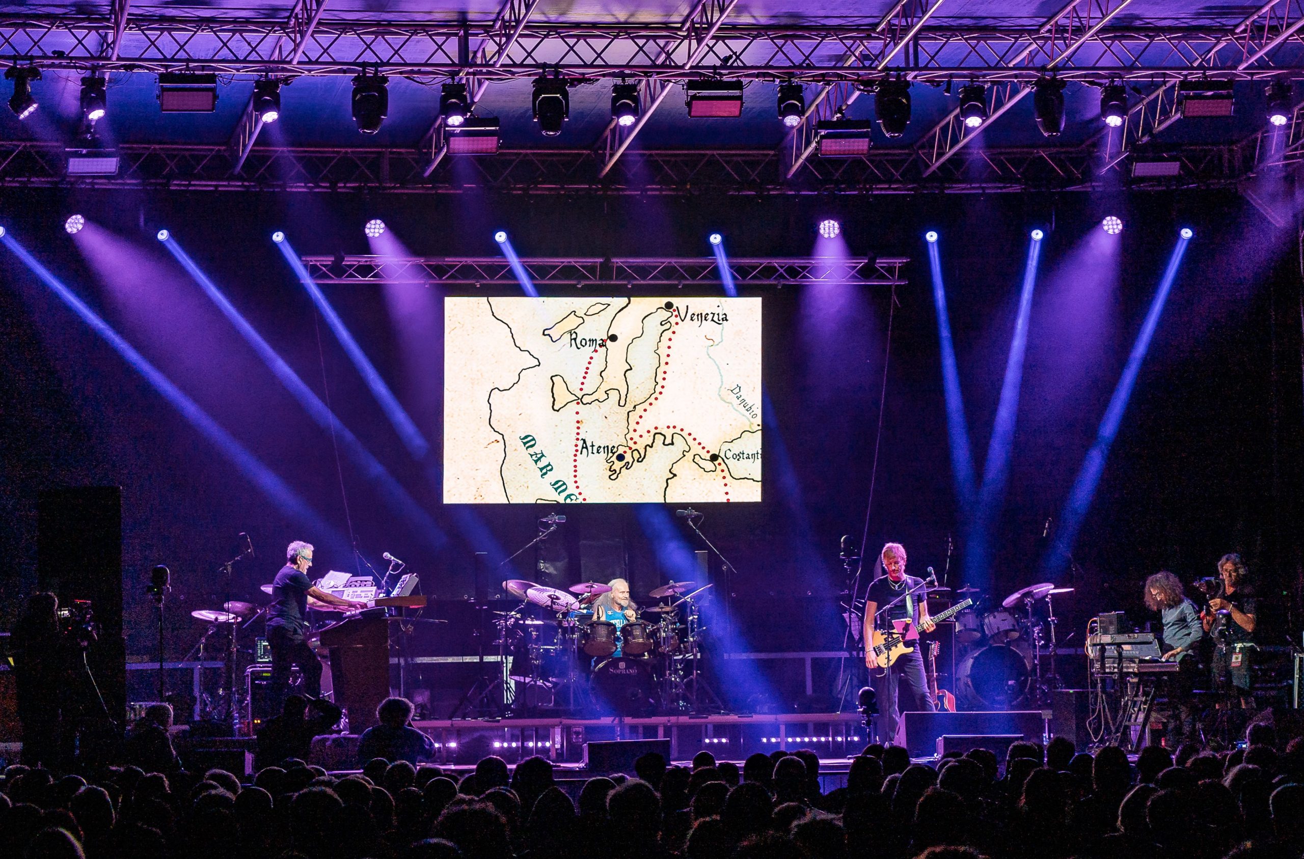Foto live concerto Le Orme