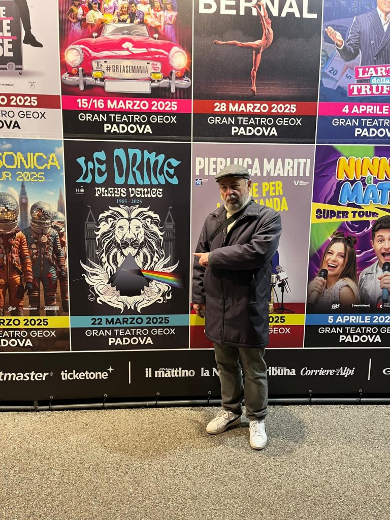 Locandina concerto Le Orme Plays Venice