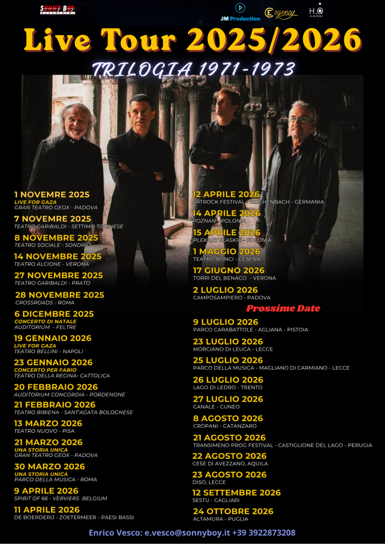 Le Orme Tour